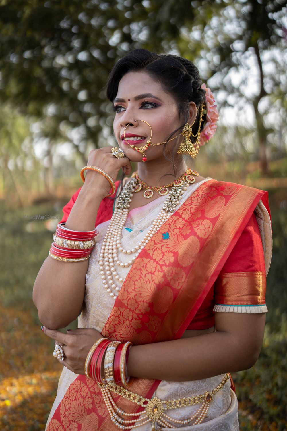 Photo From Gujrati bride look - By Cloud 21 Beauty Salon