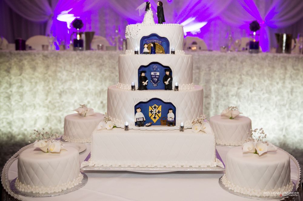 Photo of christian wedding cake