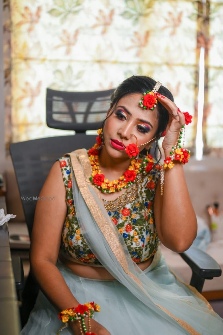 Photo From Bridal makeover and hairstyle for Sangeet function - By Hema’s Bridal Makeup