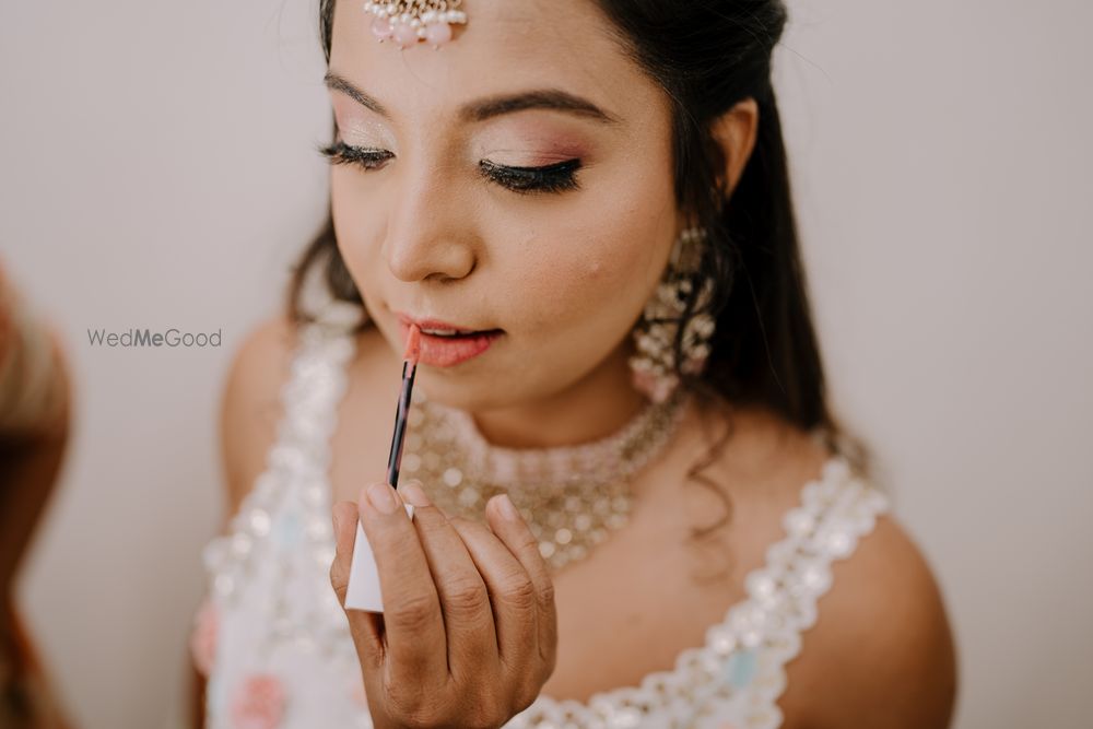 Photo From Bridal makeover and hairstyle for Sangeet function - By Hema’s Bridal Makeup