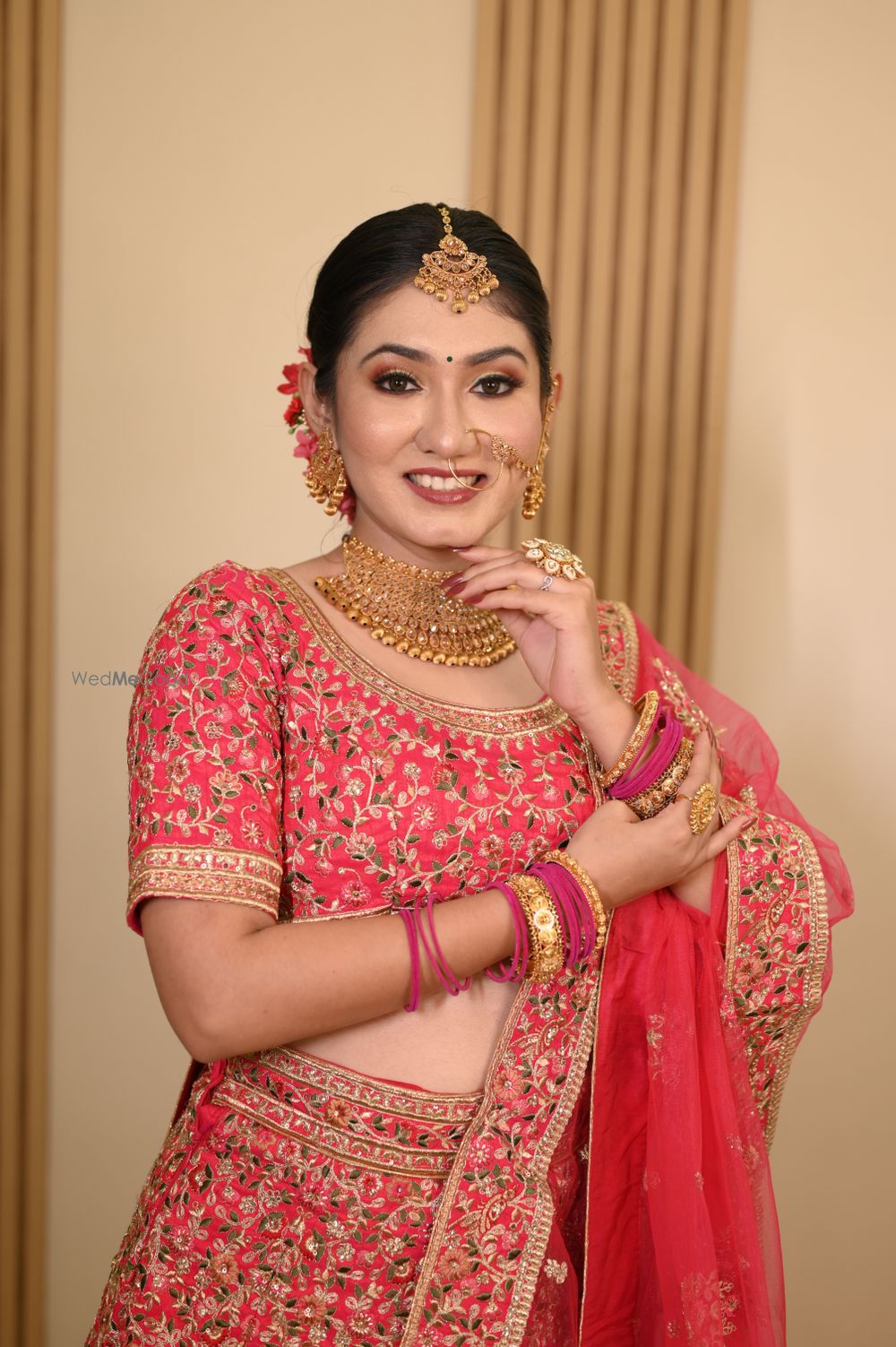 Photo From Model shoot for Traditional bridal makeover and hairstyle - By Hema’s Bridal Makeup