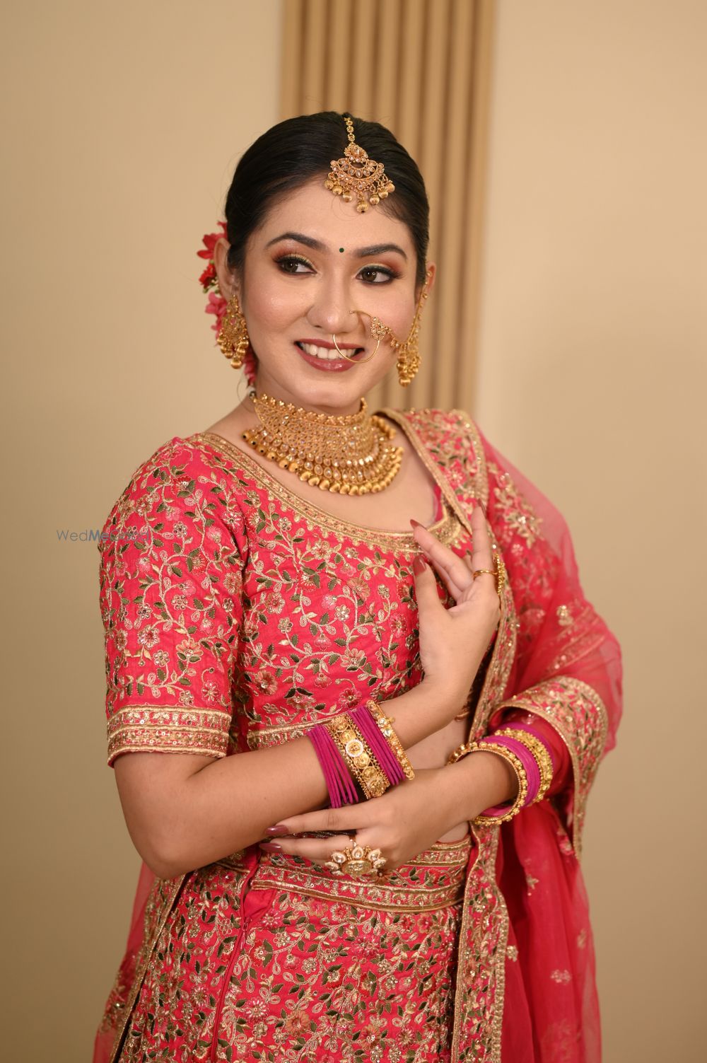 Photo From Model shoot for Traditional bridal makeover and hairstyle - By Hema’s Bridal Makeup