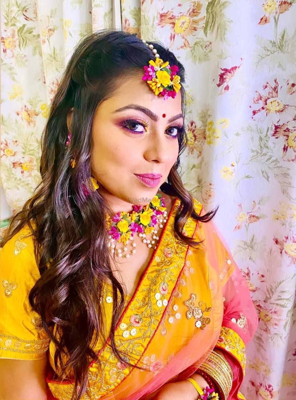 Photo From Haldi- Mehendi Makeup - By Gauri Neha Makeup