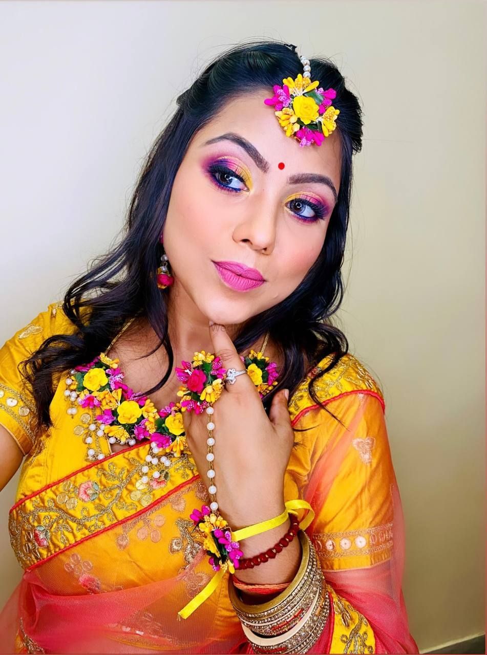 Photo From Haldi- Mehendi Makeup - By Gauri Neha Makeup