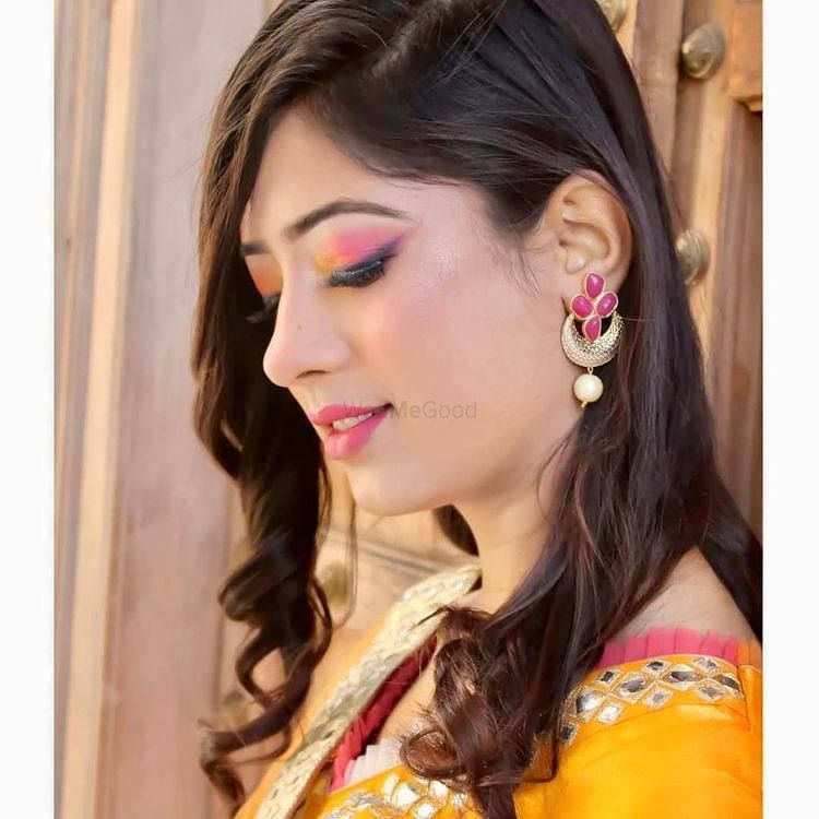 Photo From Haldi- Mehendi Makeup - By Gauri Neha Makeup