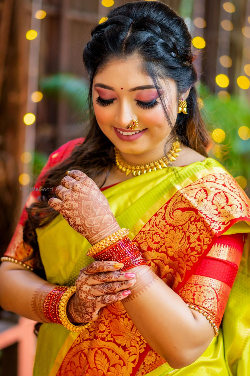 Photo From Saee engagement look  - By Sneha SK Makeovers