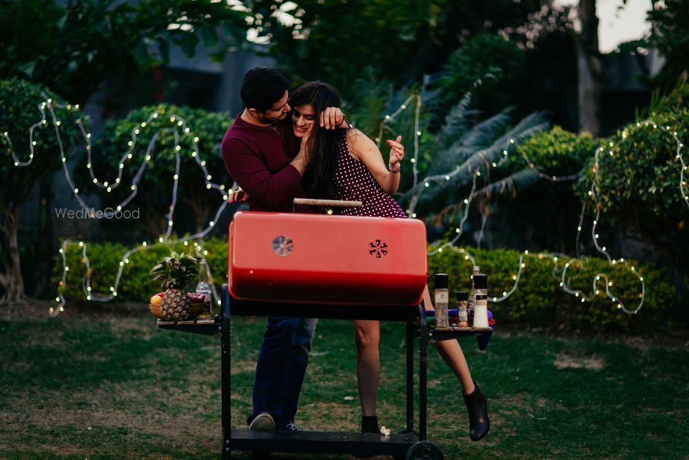 Photo From A super cute Barbecue themed Pre wedding shoot - By The Wedding Conteurs