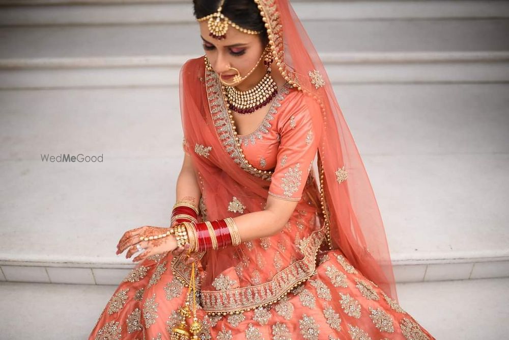 Photo From Smokey Bridal look in a traditional style - By Namrata's Studio