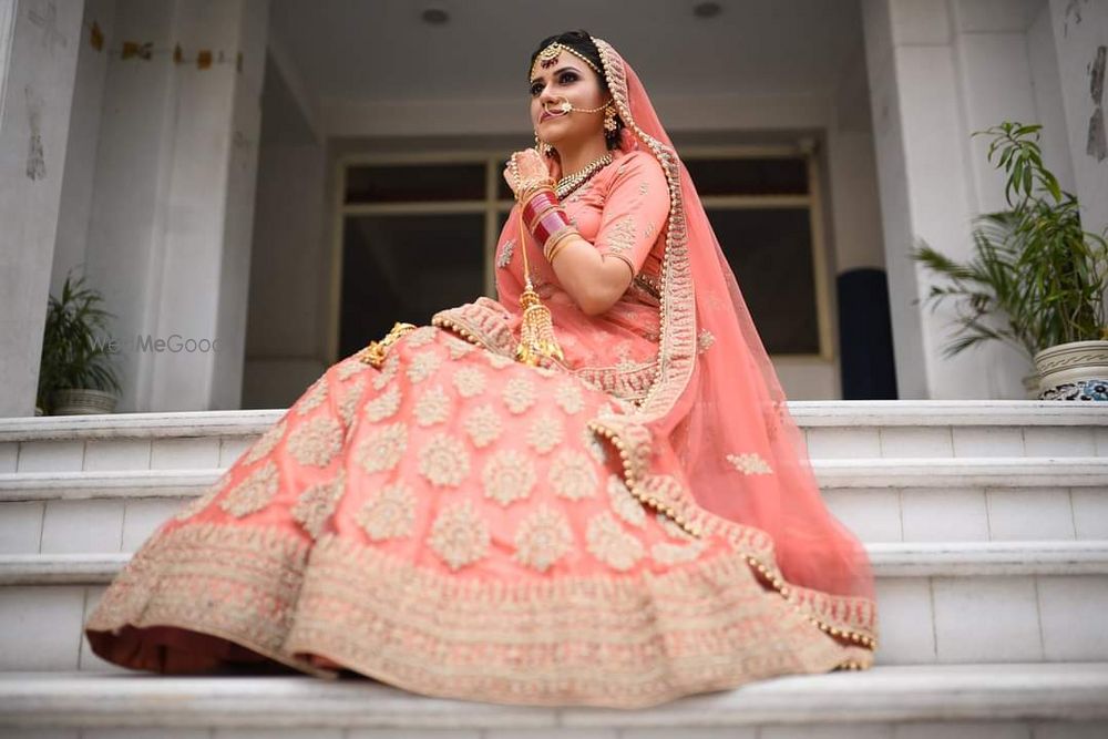 Photo From Smokey Bridal look in a traditional style - By Namrata's Studio