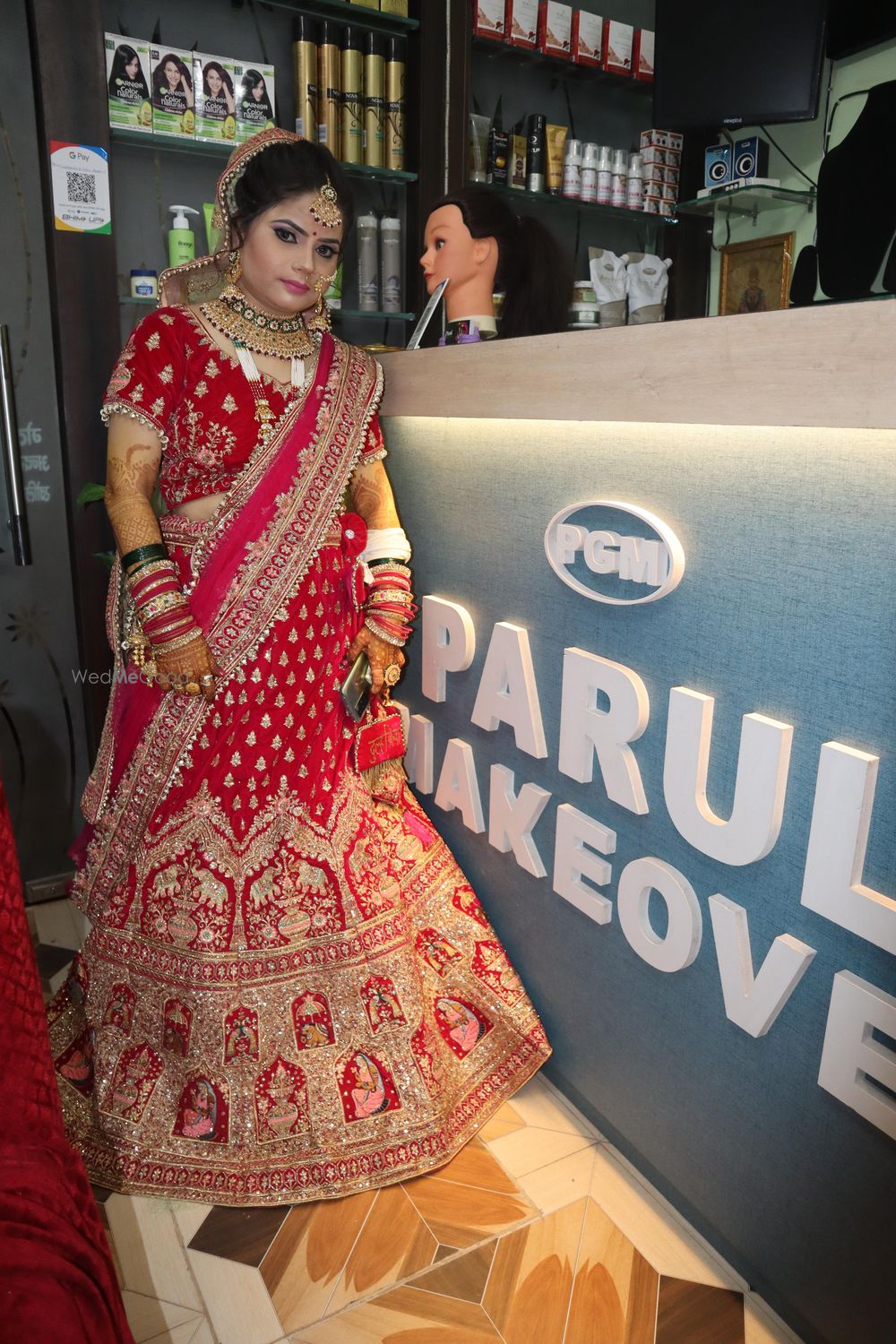 Photo From bridal makeup pic - By Parul Makeover & Salon