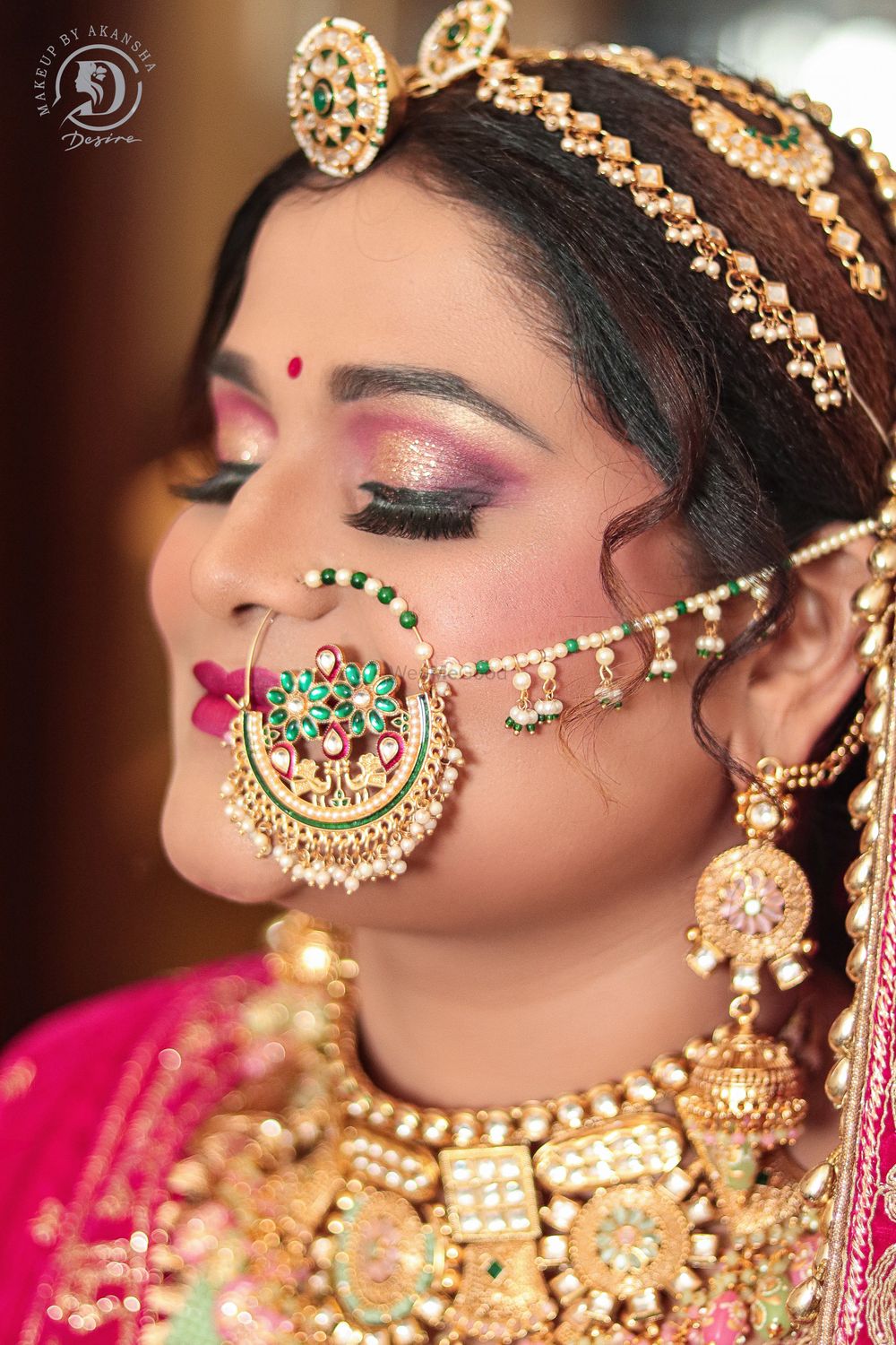 Photo From Signature Silicone Bridal Makeup - By Akansha Desire Makeover