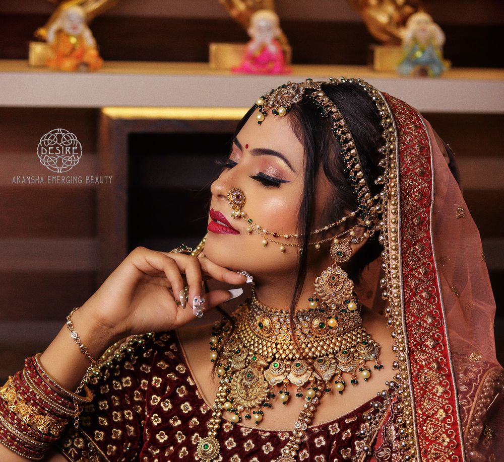 Photo From Signature  Ultra HD Bridal Makeup - By Akansha Desire Makeover