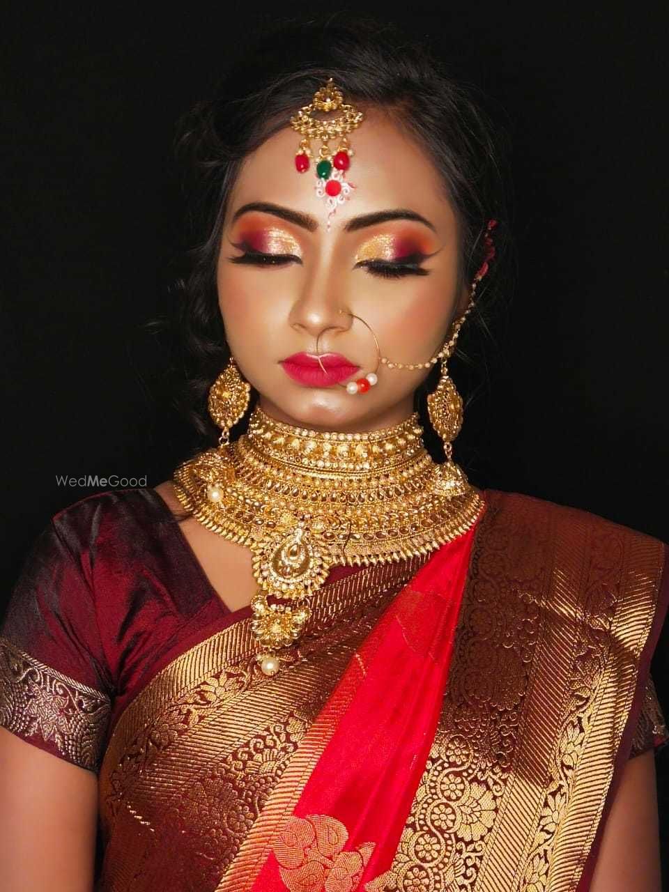 Photo From BRIDE - By Priya Saha Luxury Makeup and Hair Stylist