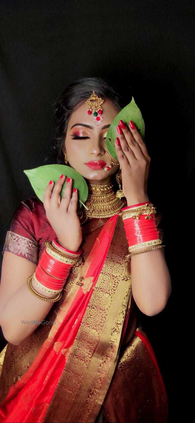 Photo From BRIDE - By Priya Saha Luxury Makeup and Hair Stylist