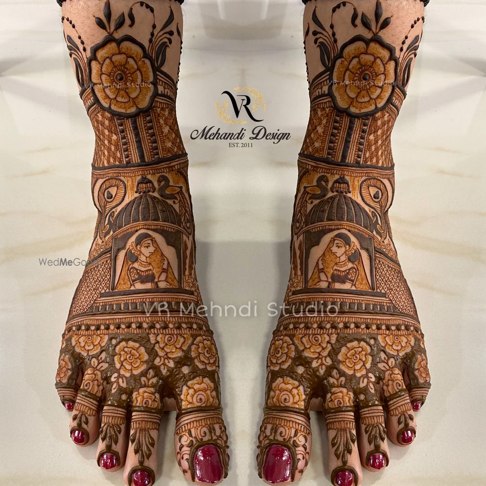 Photo From Bridal mehndi - By VR Mehndi Studio Rajkot