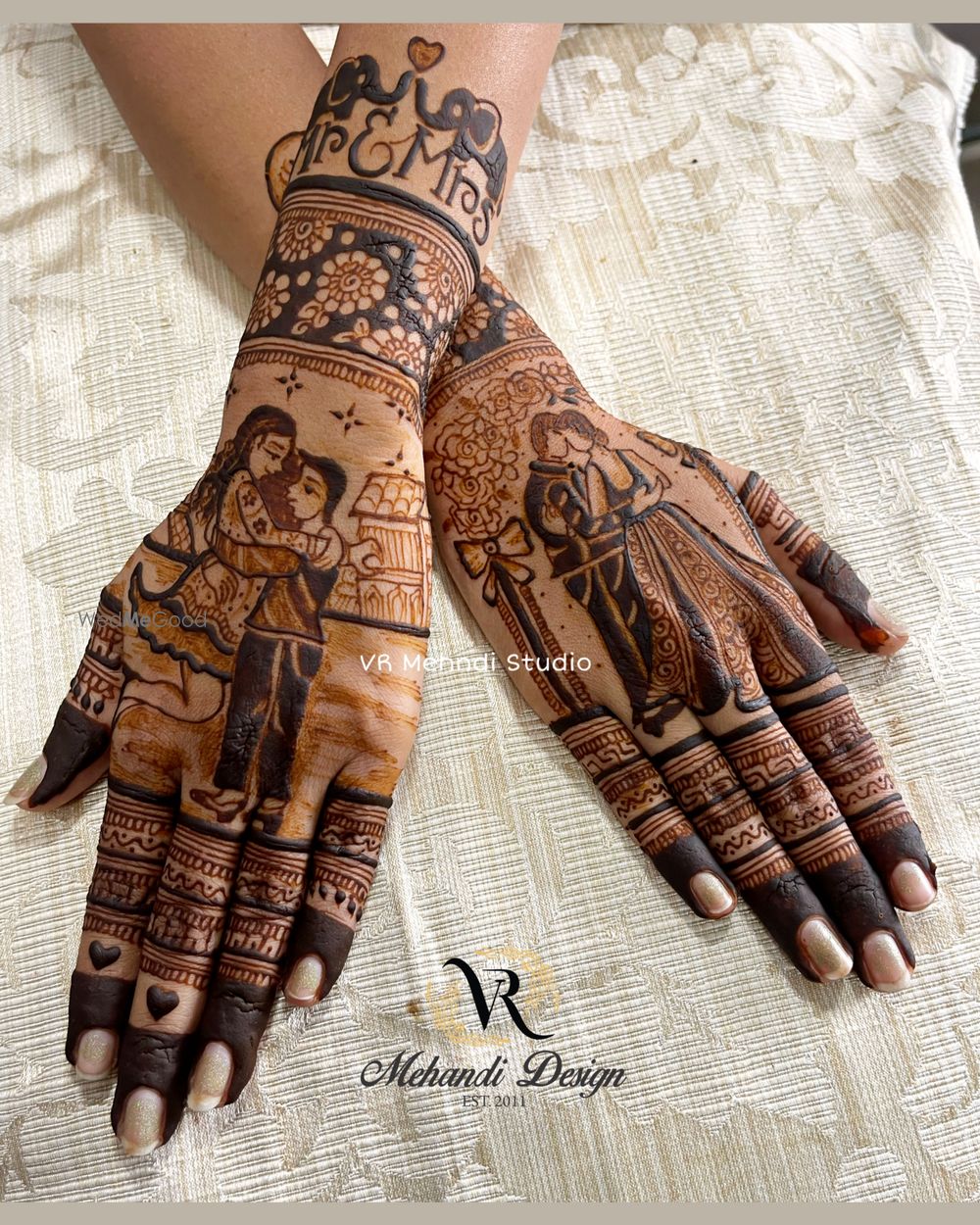 Photo From Engagement Mehndi - By VR Mehndi Studio Rajkot