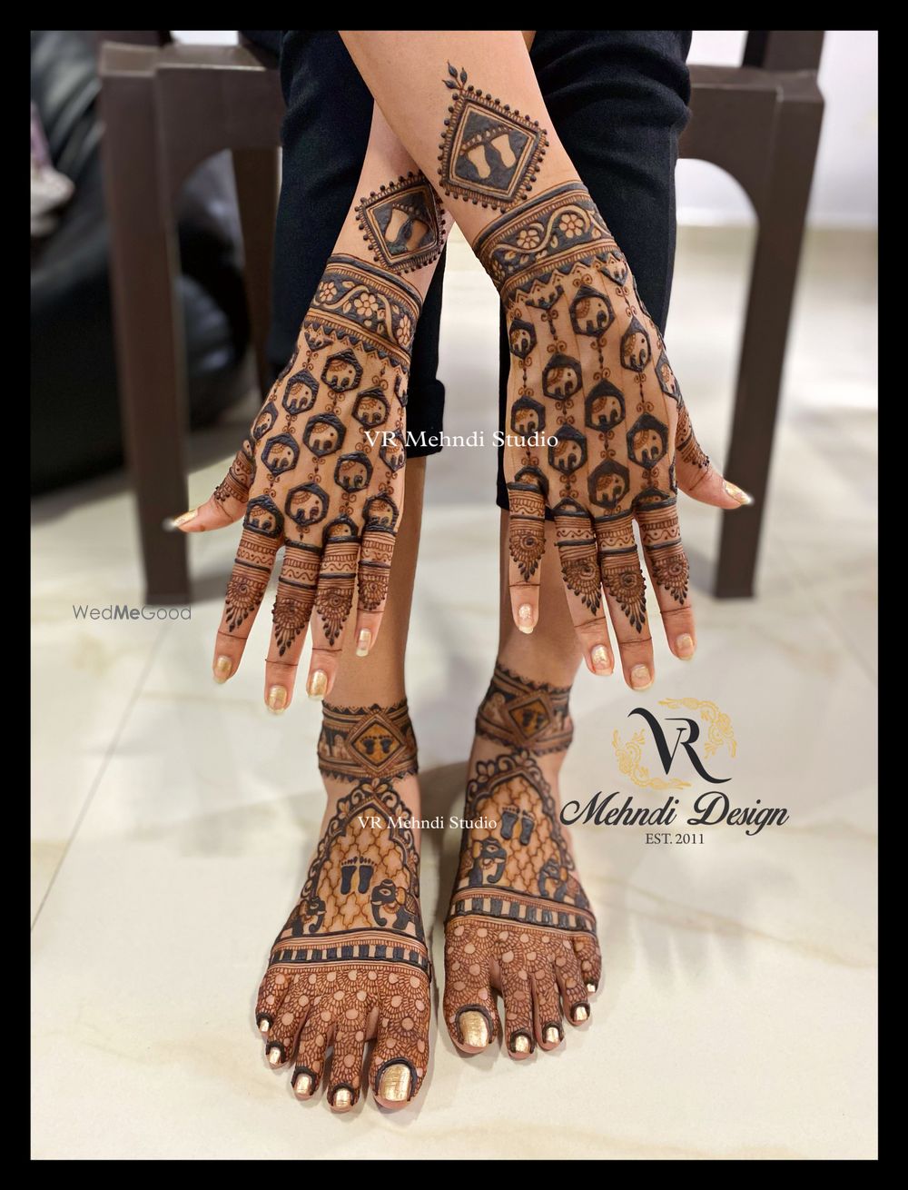 Photo From Engagement Mehndi - By VR Mehndi Studio Rajkot