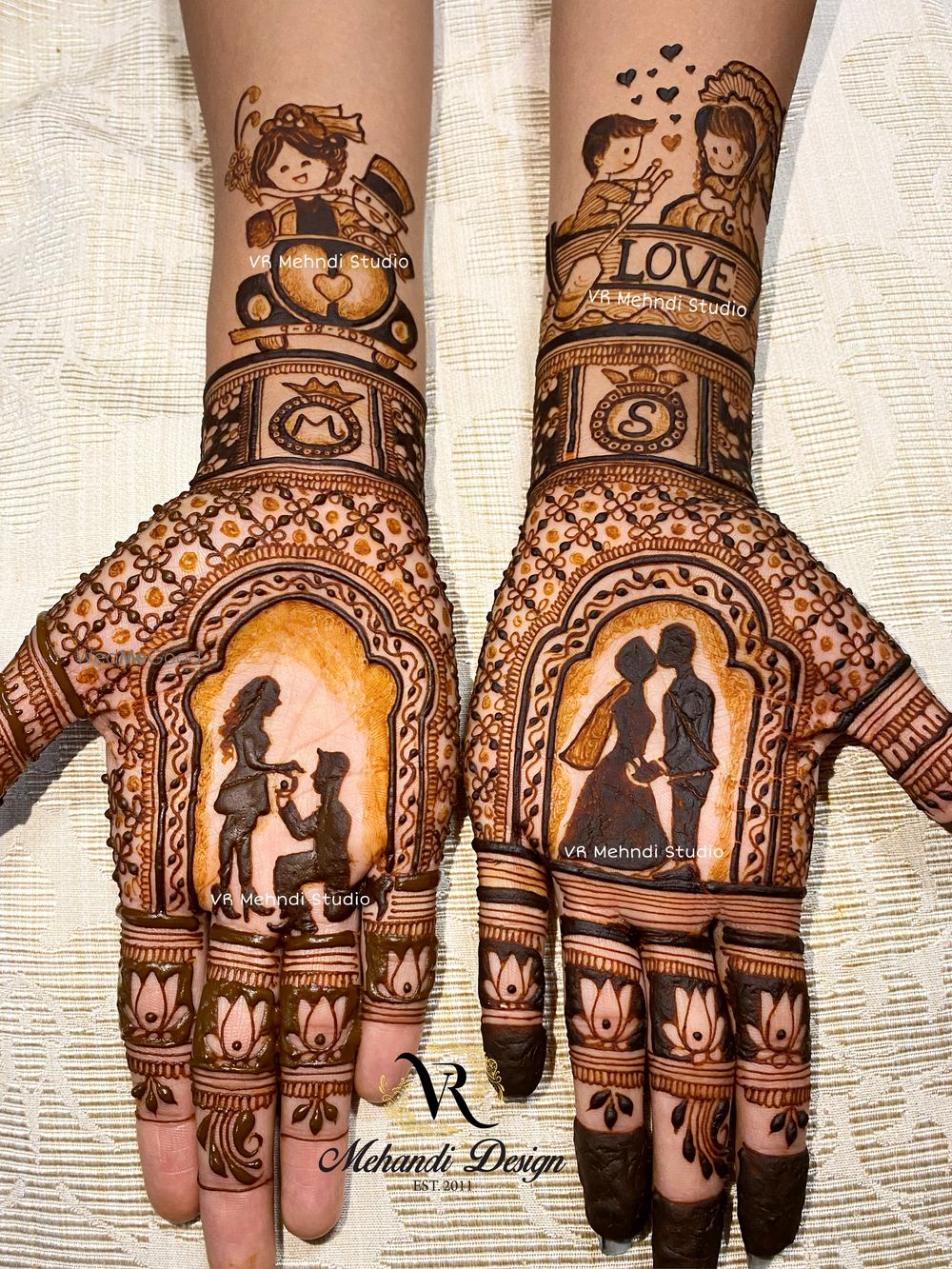 Photo From Engagement Mehndi - By VR Mehndi Studio Rajkot