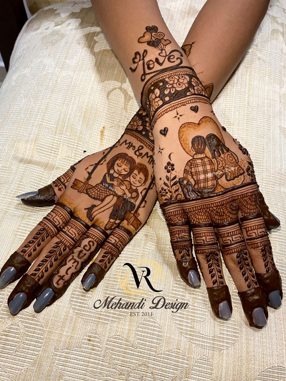 Photo From Engagement Mehndi - By VR Mehndi Studio Rajkot