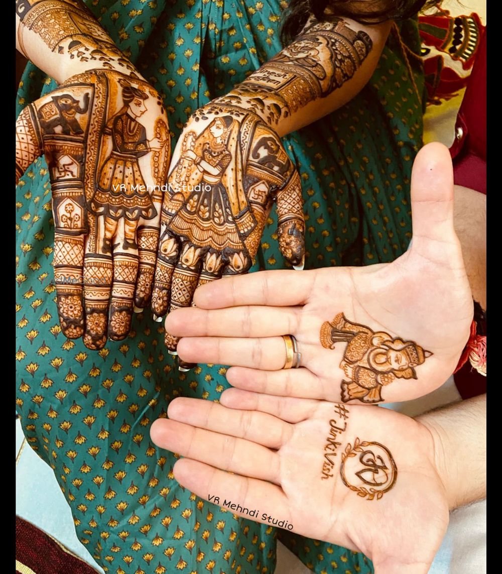 Photo From Groom Mehndi - By VR Mehndi Studio Rajkot