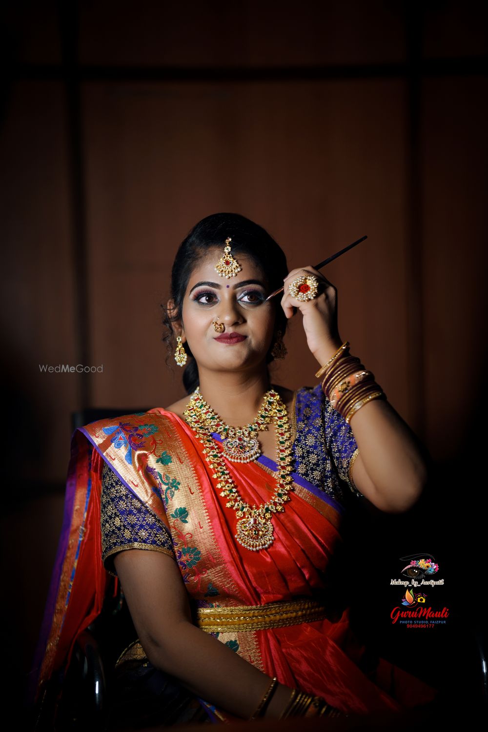 Photo From South engegment look - By Makeup by Aarti Patil