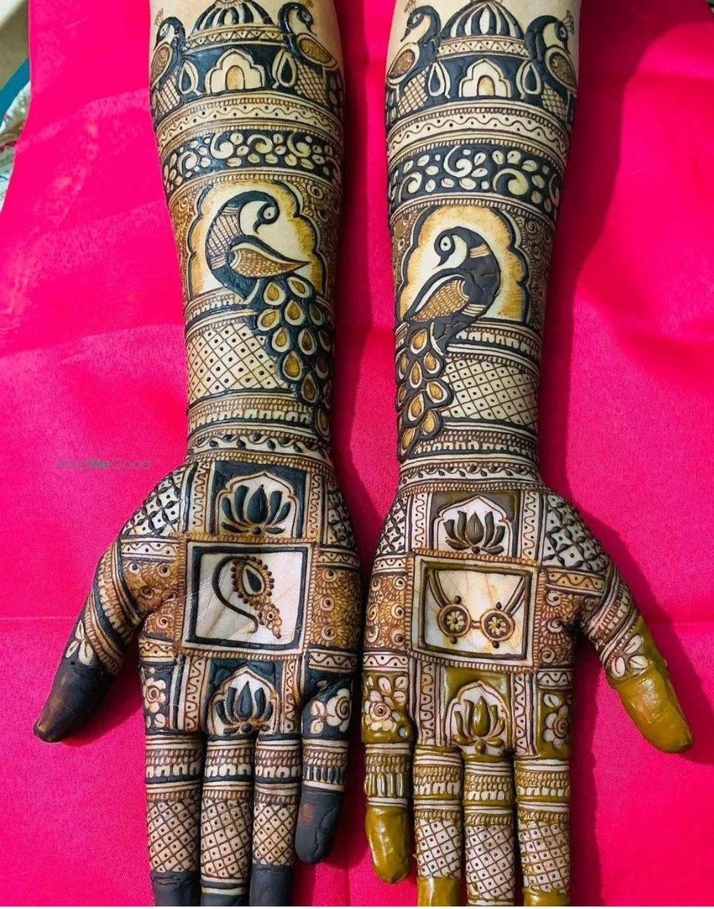 Photo From bridal mehndi designs - By Krishna Mehandi Artist