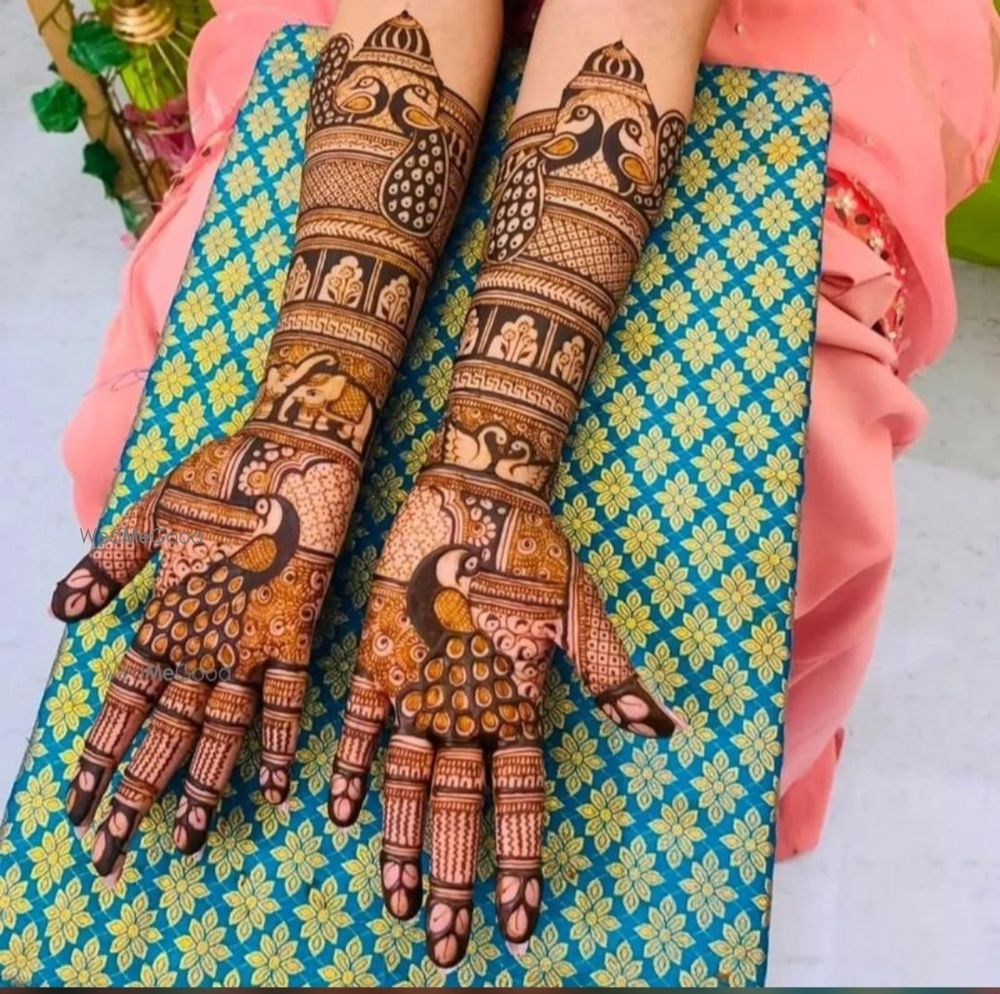 Photo From bridal mehndi designs - By Krishna Mehandi Artist