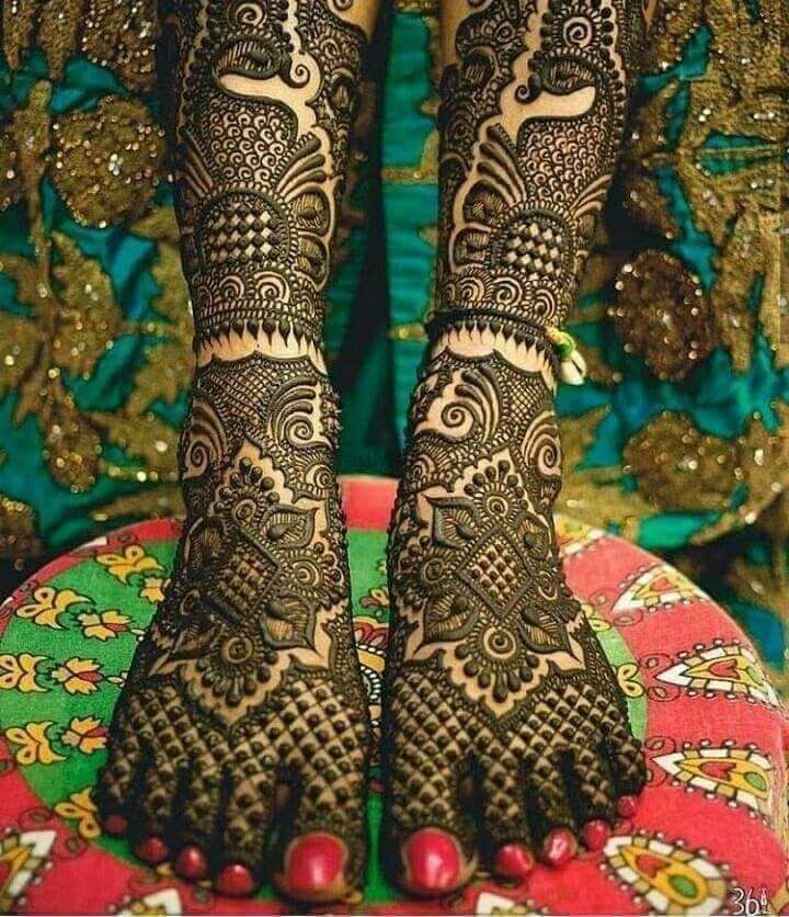 Photo From bridal special designs - By Krishna Mehandi Artist