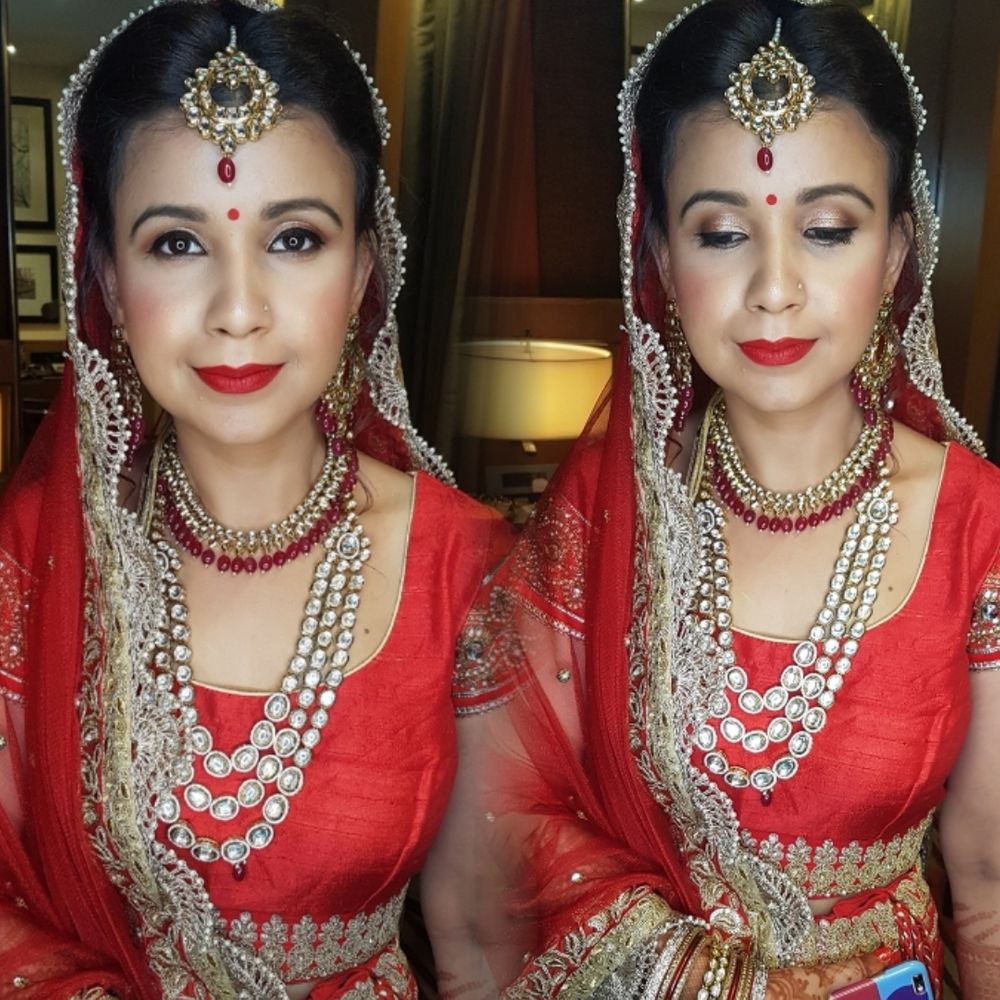 Photo From Bridal makeup for Abhilasha - By Amita Ahluwalia Makeup Artist