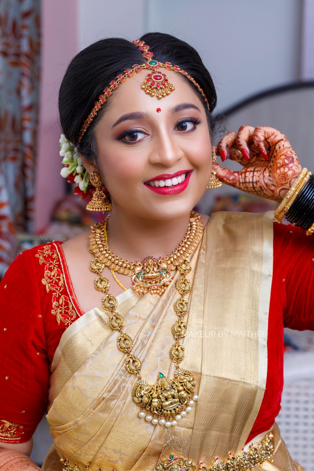 Photo From Sahana’s Muhurtham - By Makeup By Maithri