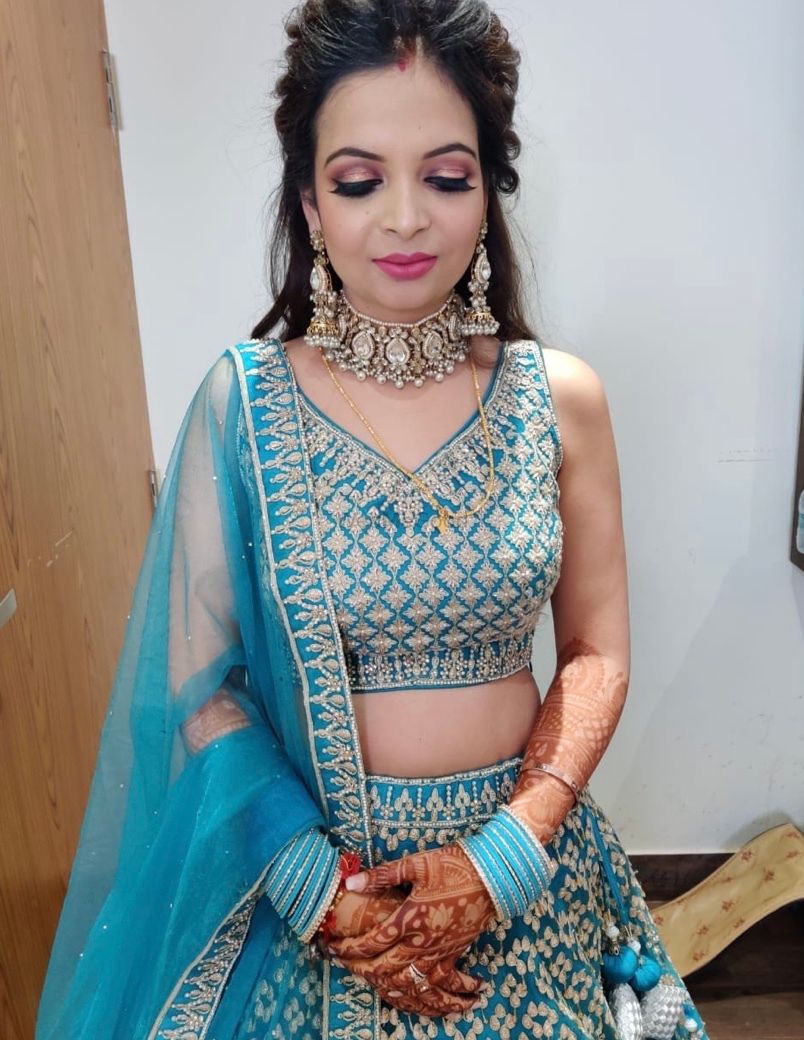 Photo From Engagement, Reception & Sangeet Makeup! - By Simmi Chhabra Makeup Artist