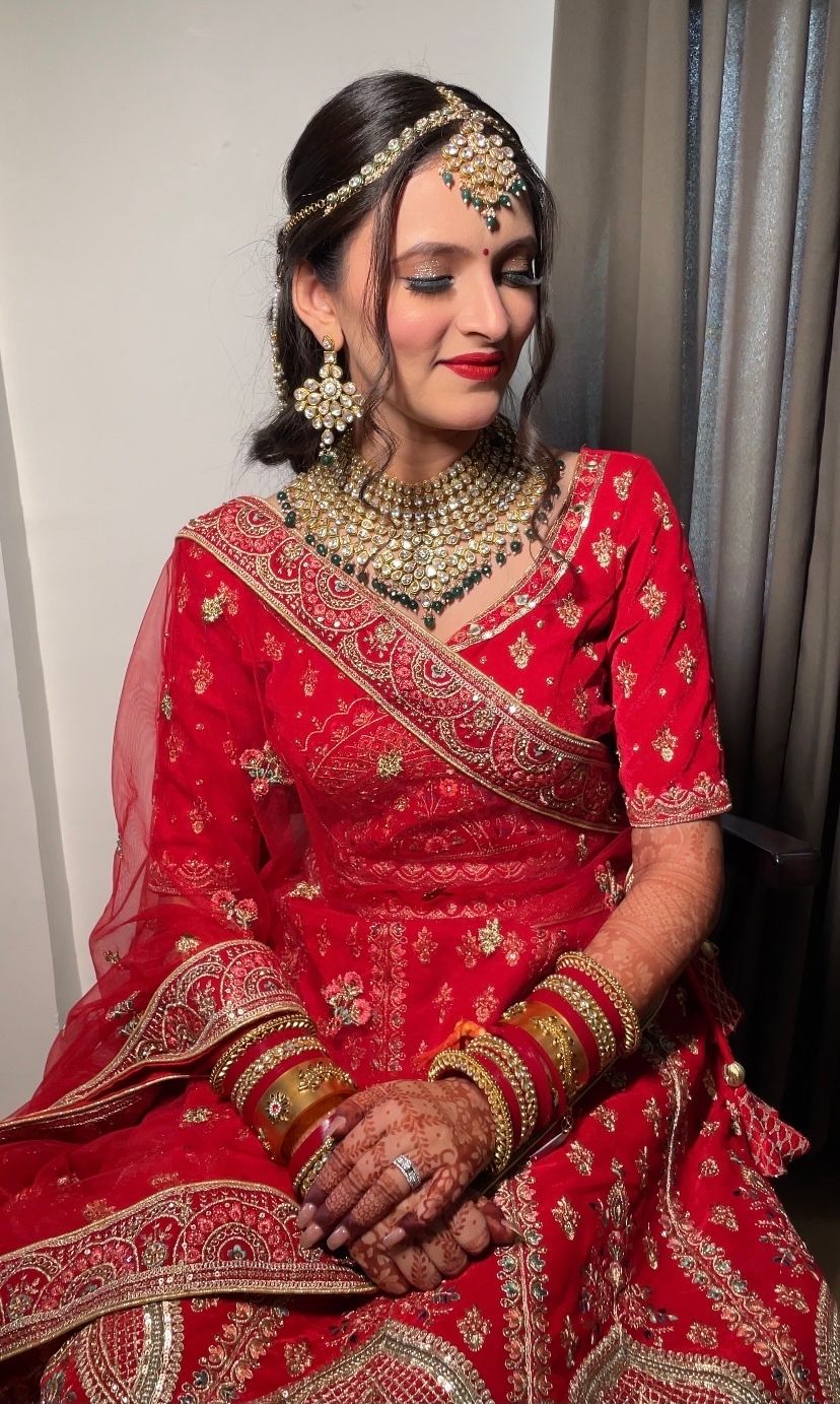 Photo From Bride Anushka  - By Makeup and Hair by Khushi Premchandani