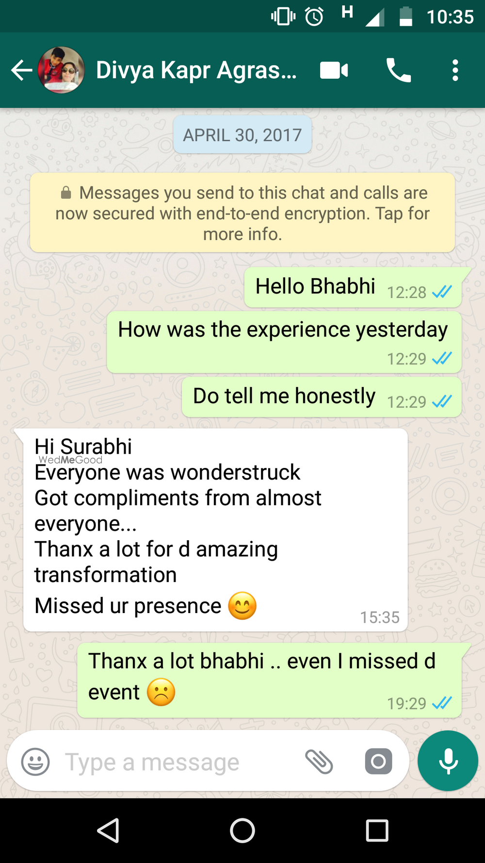 Photo From reviews by clients - By Surbhi Make Up Artist