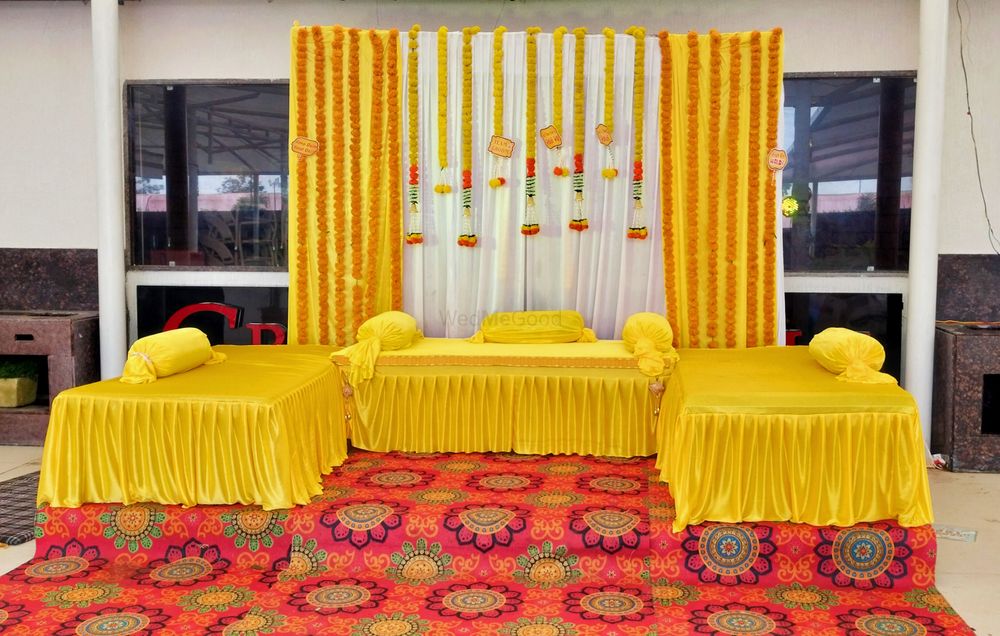 Photo From haldi mendi ceremony decoration - By Balaji Dham Catering & Event