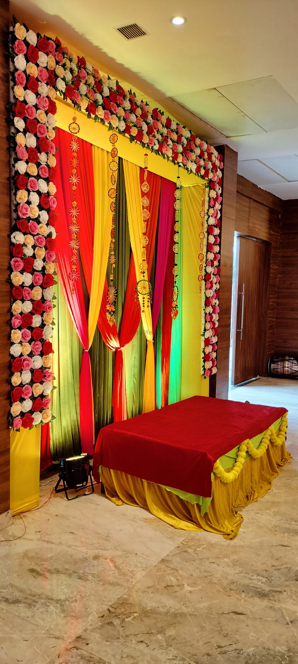 Photo From haldi mendi ceremony decoration - By Balaji Dham Catering & Event