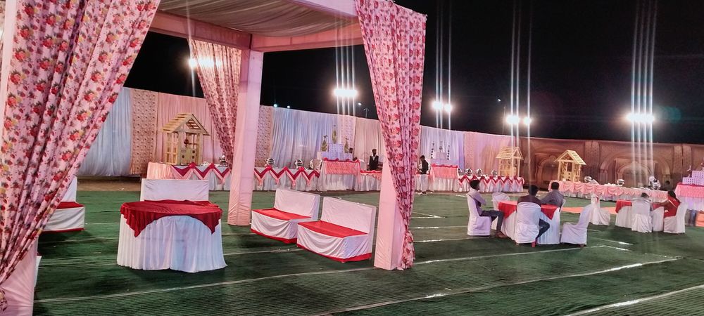 Photo From wedding reception decoration - By Balaji Dham Catering & Event