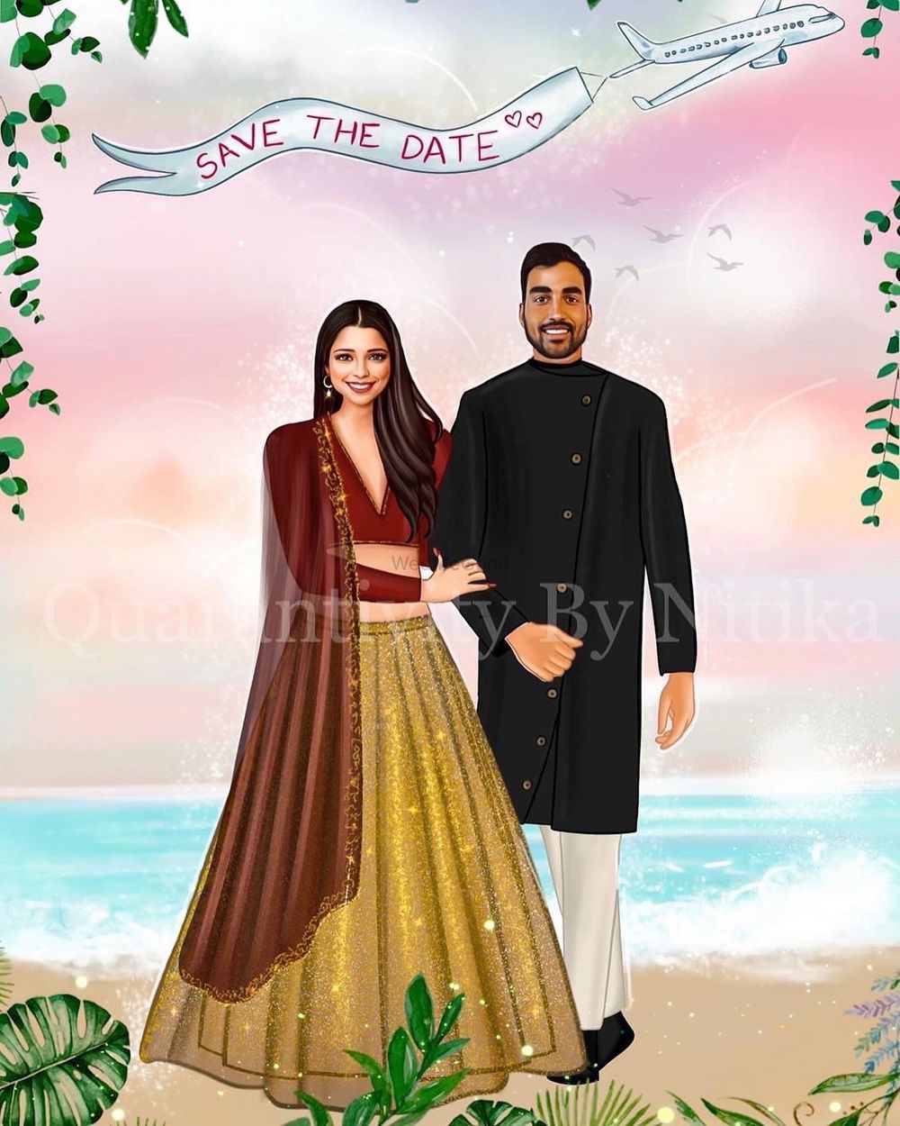 Photo From Graphical Wedding Invite - By Quarantivity By Nitika