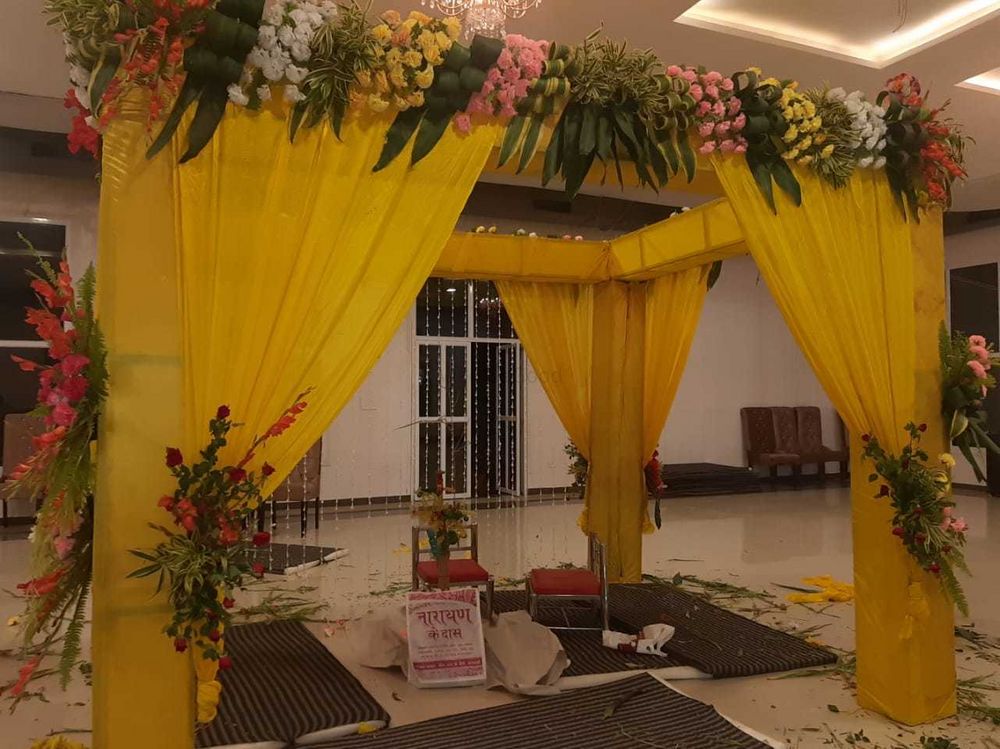 Photo From mandap . home decoration - By Moonlight Wedding Planner And Events