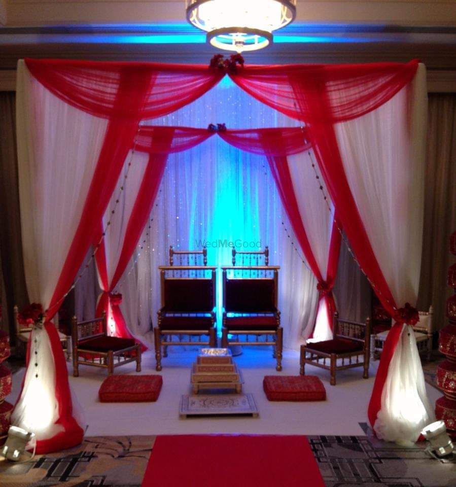 Photo From mandap . home decoration - By Moonlight Wedding Planner And Events