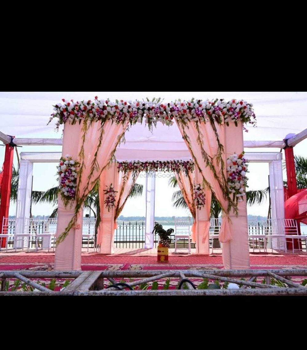 Photo From mandap . home decoration - By Moonlight Wedding Planner And Events