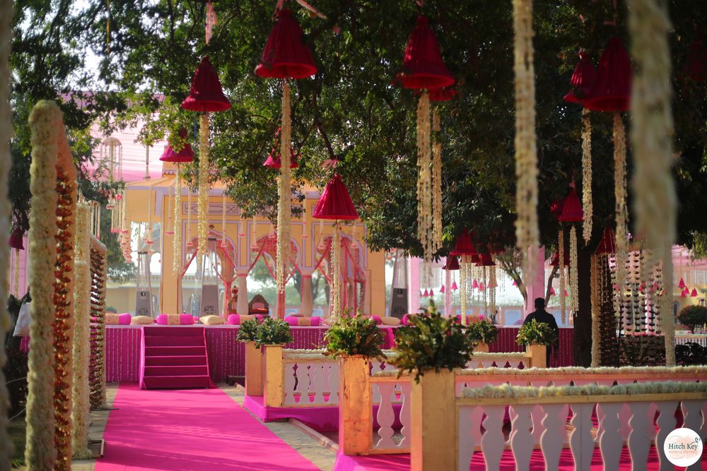 Photo From Pichwai Theme Ceremony - By Hitchkey Weddings