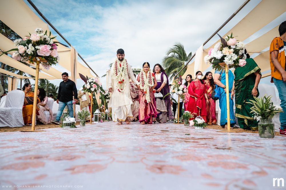 Photo From Srinidhi & Rishi – A Tamil-Gujarati “Two States” Beach Wedding - By Rohan Mishra Photography