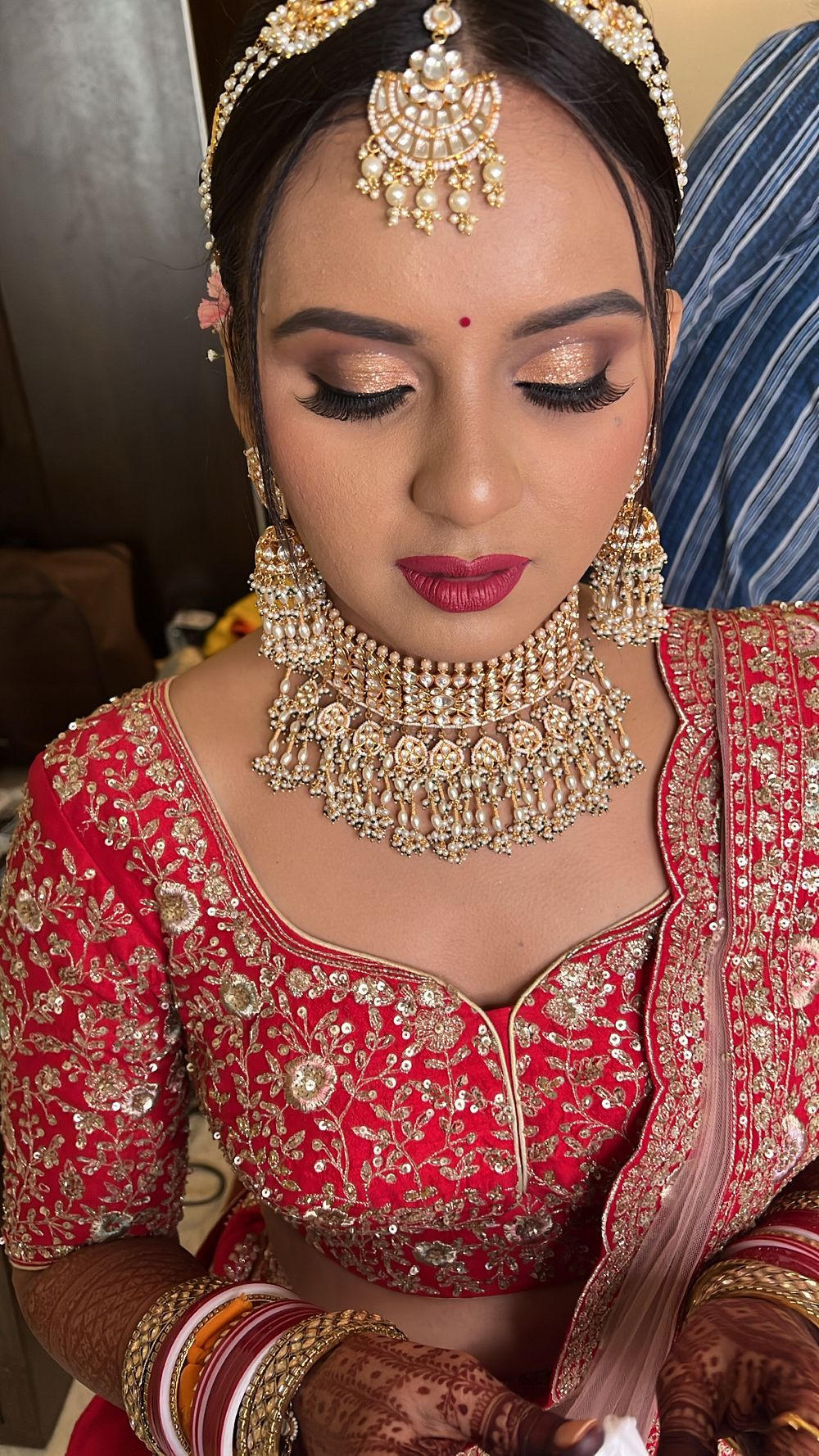 Photo From Bride Diksha - By Kanchi Jain_Makeup Artist