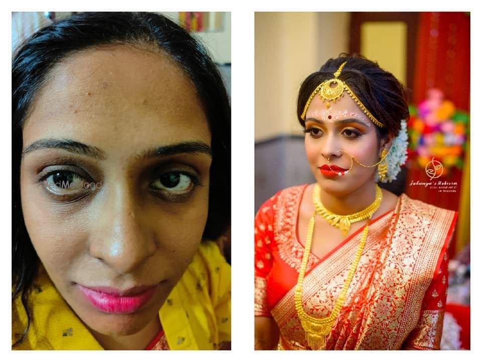 Photo From ANWESHA - THE BENGALI BRIDE - By Sukanya's Makeover - Bridal Makeup Artist in Kolkata