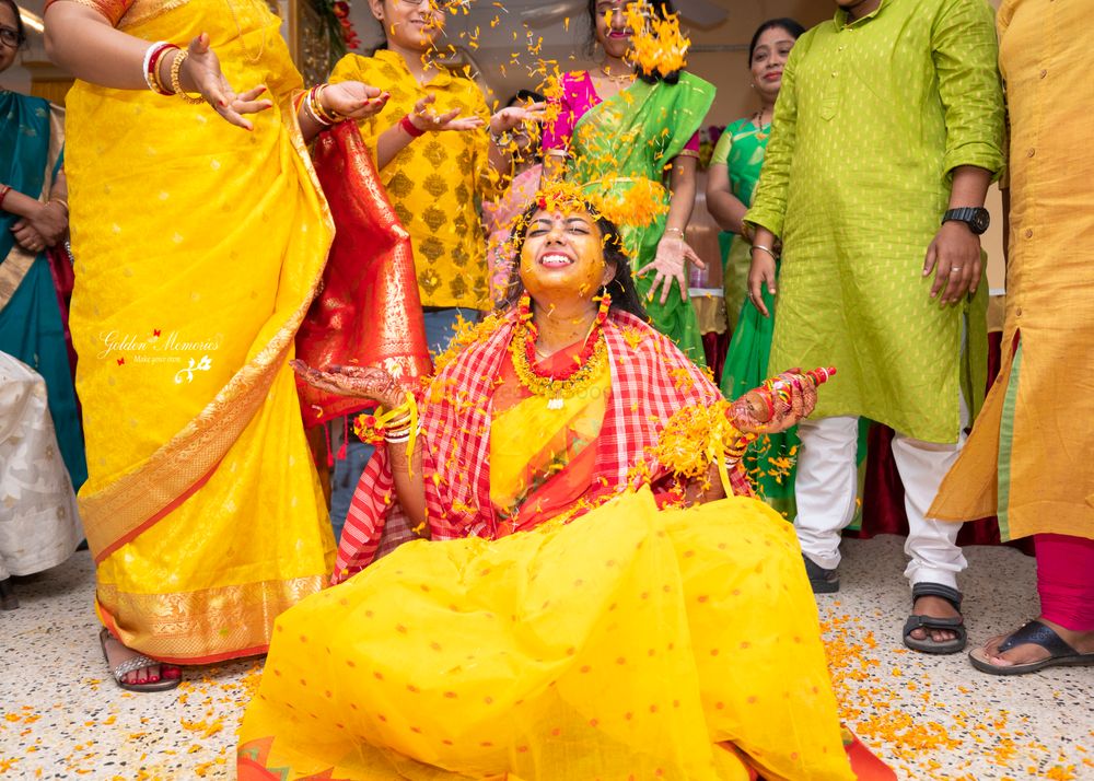 Photo From Sanchari~Debanjan wedding day morning scenes - By Golden Memories