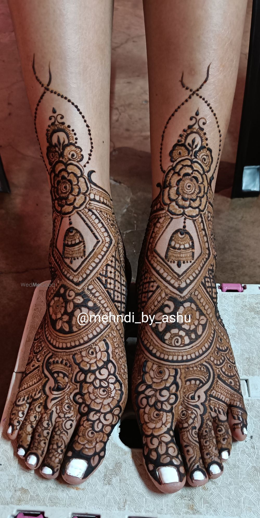 Photo From bridal feet - By Mehndi by Ashu