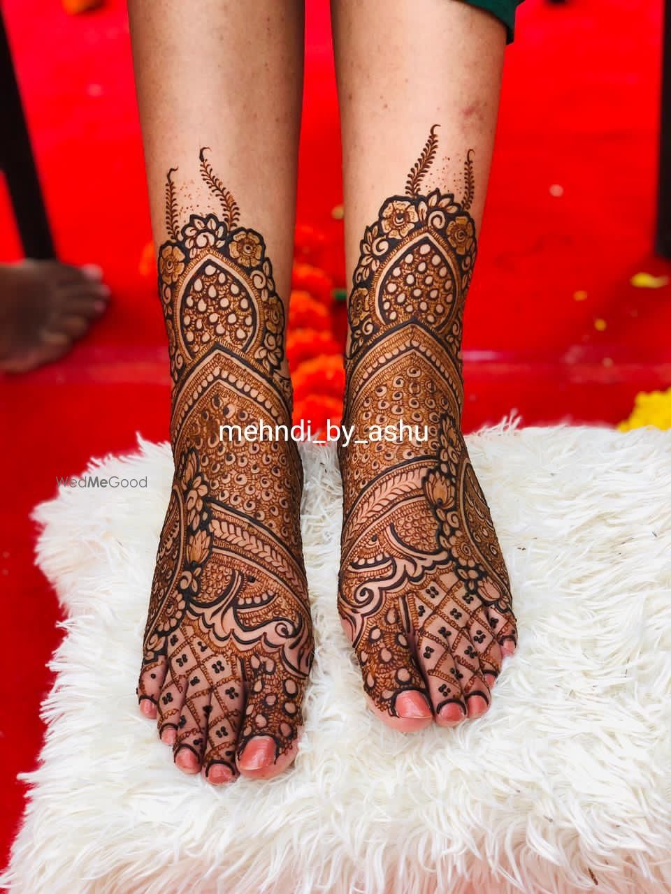 Photo From bridal feet - By Mehndi by Ashu