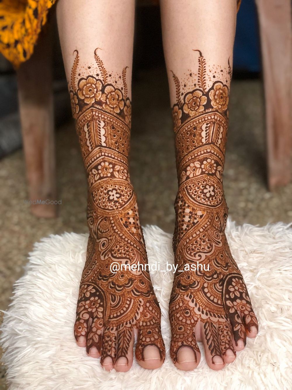 Photo From bridal feet - By Mehndi by Ashu