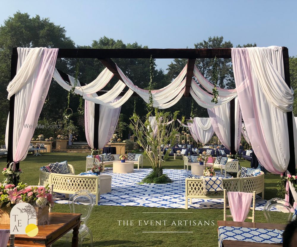 Photo From Blue, White & Pink Engagement - By The Event Artisans