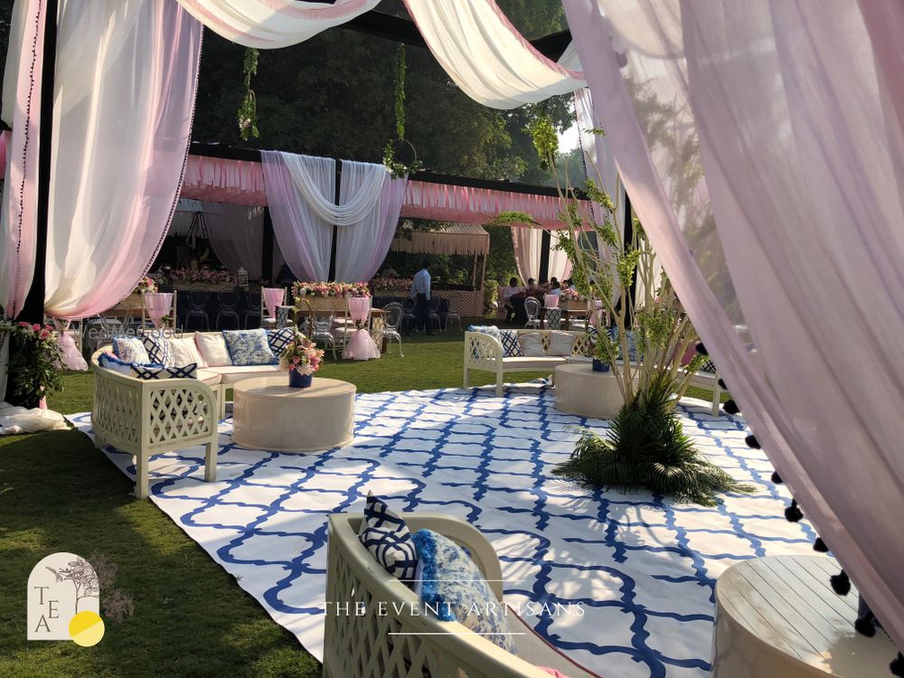 Photo From Blue, White & Pink Engagement - By The Event Artisans